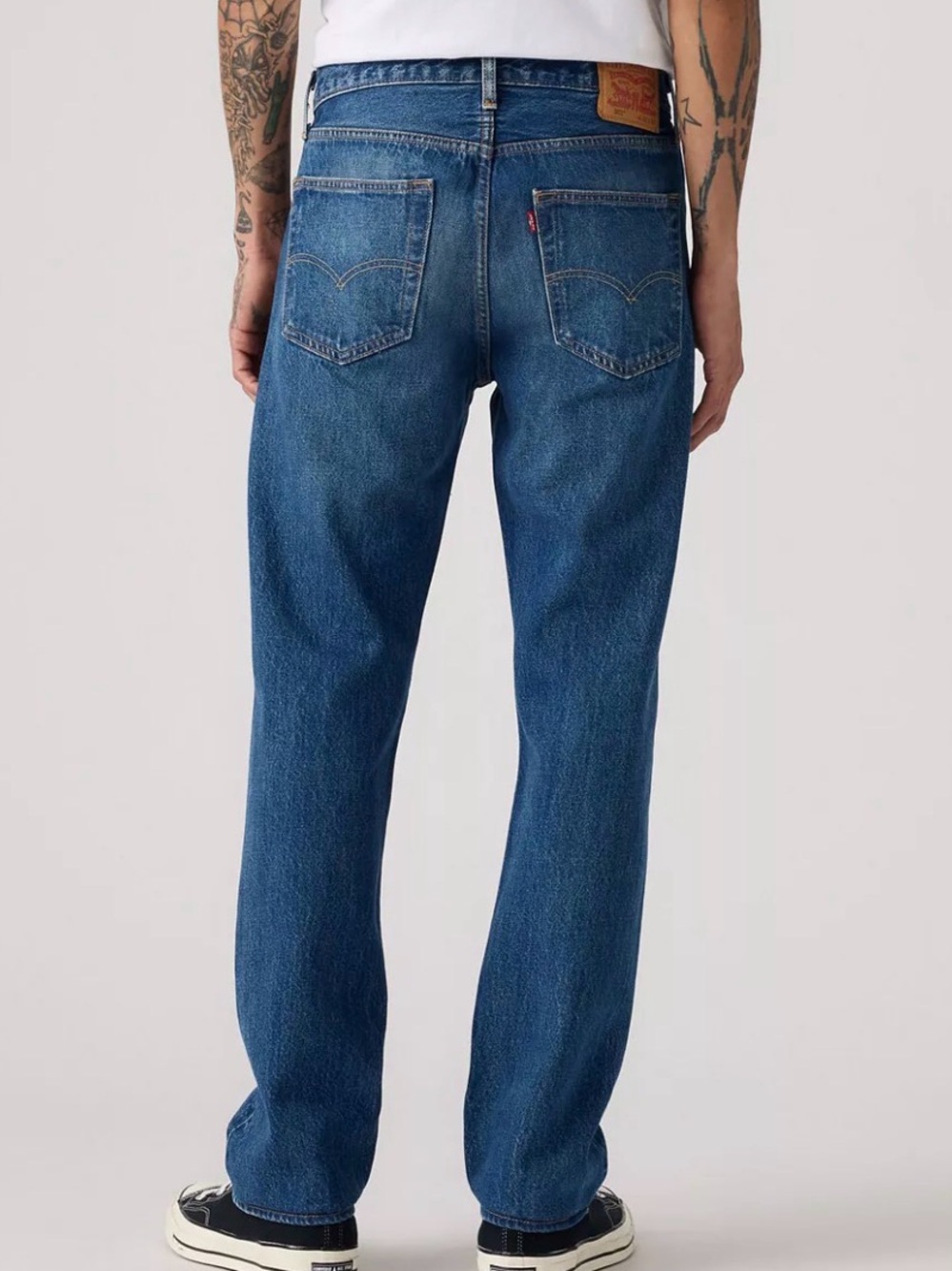 Levi's Indigo Blue Straight Jeans